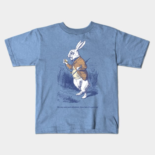 The White Rabbit Kids T-Shirt by SarahMurphy